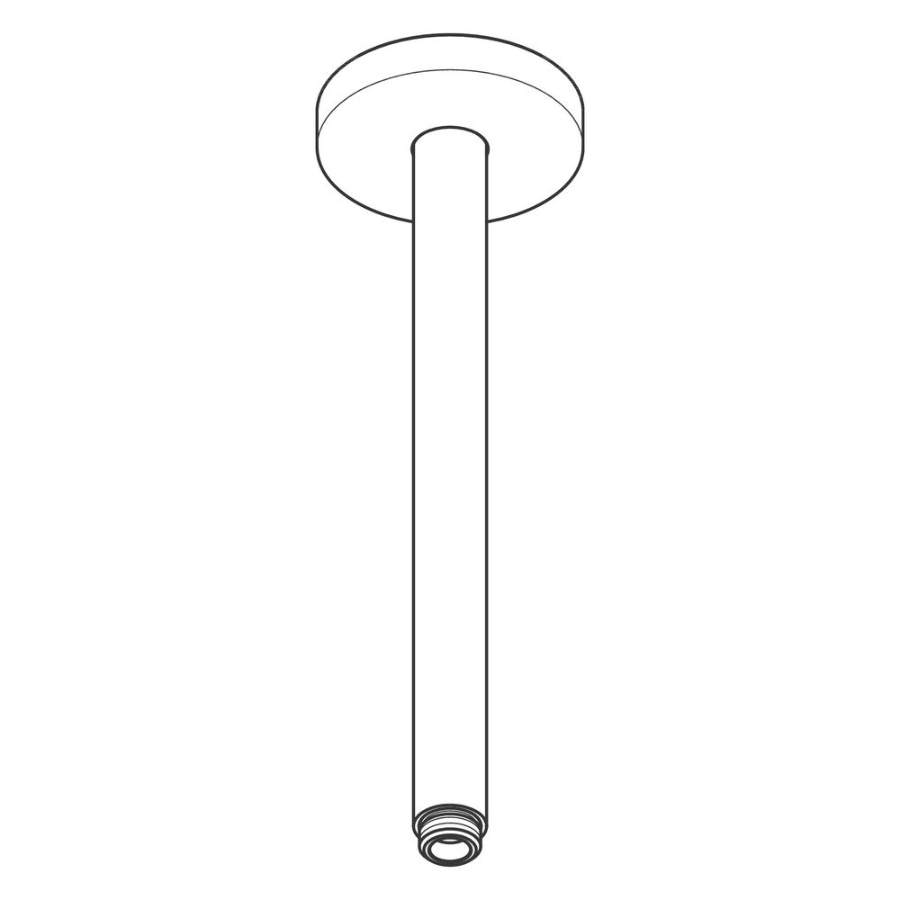 Hansgrohe AXOR ShowerSolutions Deckenanschluss 300mm, DN 15, G 1/2", Polished Red G... HANSGROHE-26433300 4059625124307 (Abb. 6)