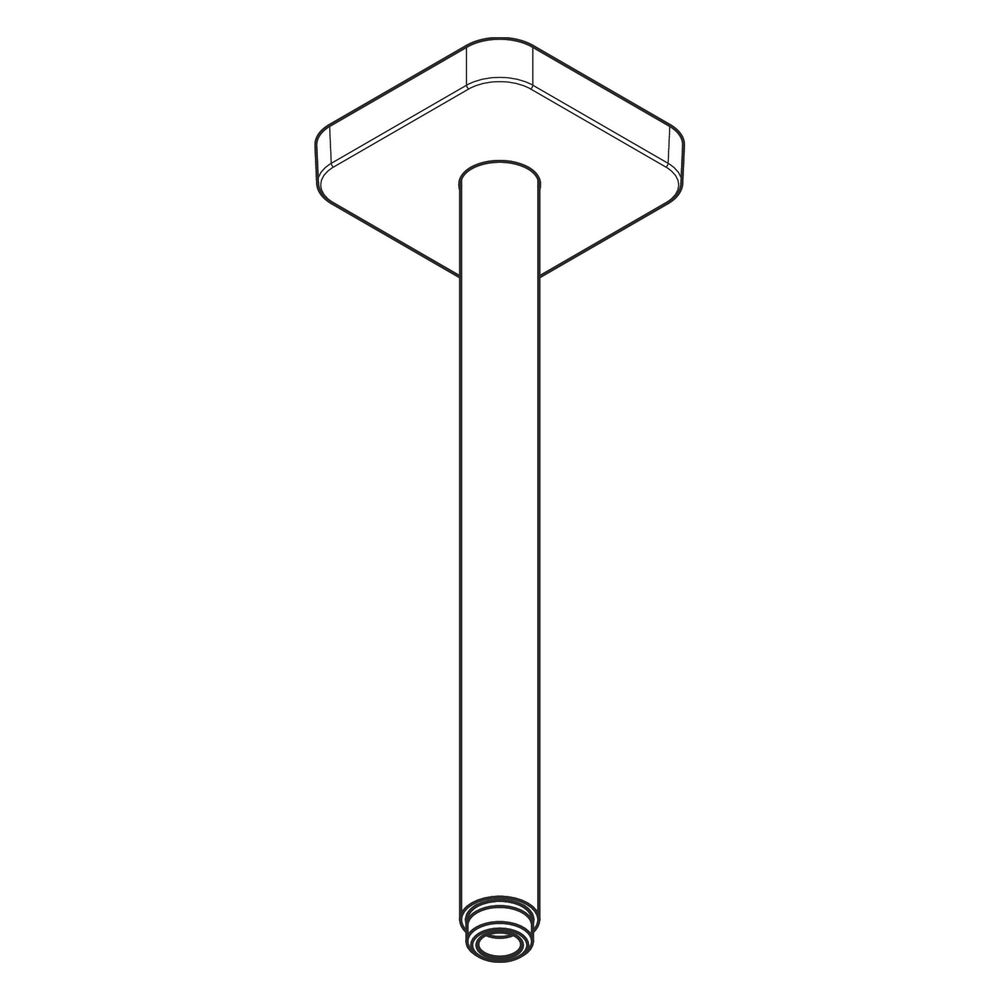 Hansgrohe AXOR ShowerSolutions Deckenanschluss 300mm softsquare, DN 15, G 1/2", Bru... HANSGROHE-26966140 4059625402894 (Abb. 6)