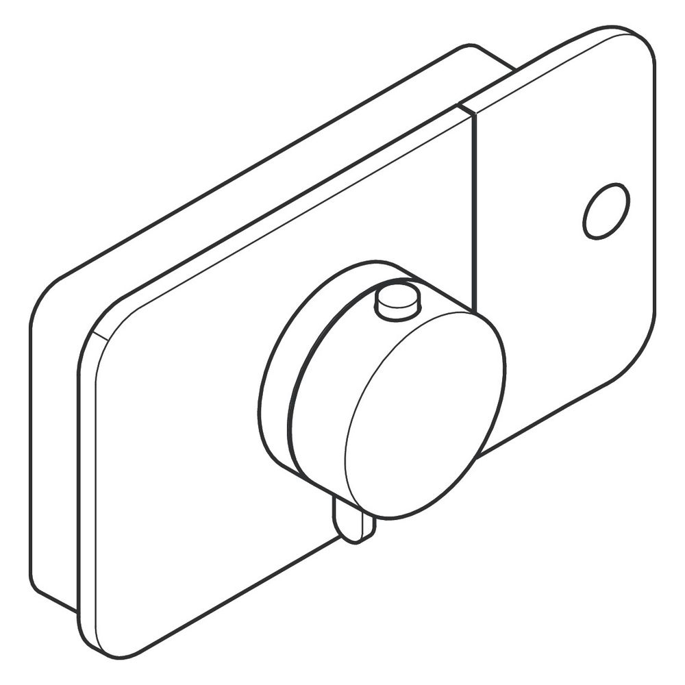 Hansgrohe AXOR One Thermostatmodul Unterputz, 24l/min, für 1 Verbraucher, Brushed R... HANSGROHE-45711310 4011097825137 (Abb. 5)