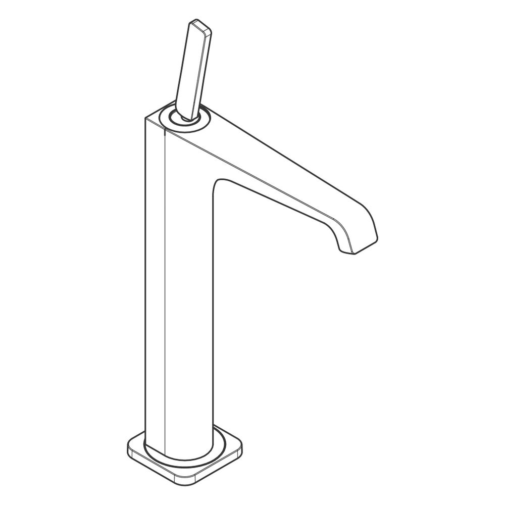 Hansgrohe AXOR Citterio E Einhebel-Waschtischmischer 250mm, Pin-Griff, Ablaufgarnit... HANSGROHE-36104800 4011097818689 (Abb. 4)