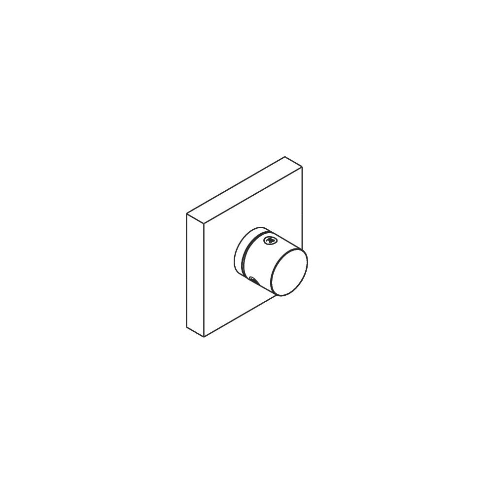 Hansgrohe AXOR ShowerSolutions Ab- und Umstellventil Trio/ Quattro 120x120mm, Unter... HANSGROHE-10932140 4011097864945 (Abb. 3)