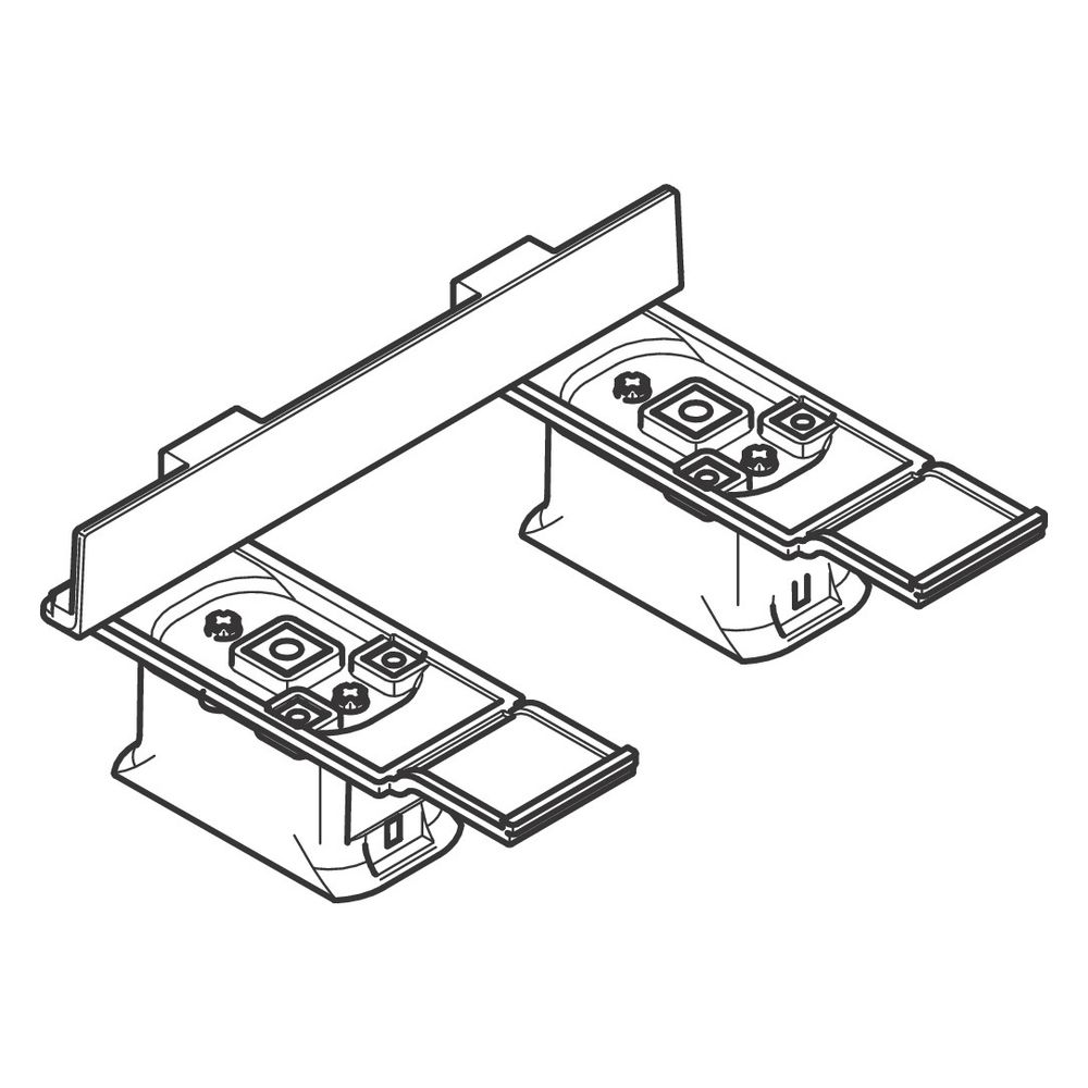 Hansgrohe AXOR Universal Softsquare Adapterset, Polished Black Chrome... HANSGROHE-42870330 4011097829876 (Abb. 5)