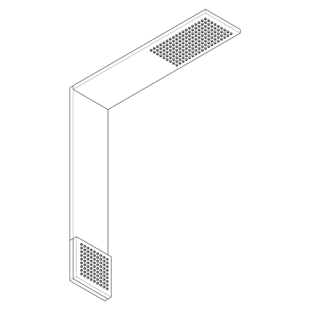 Hansgrohe AXOR ShowerComposition Brausenmodul, 17l/min, 110x220mm, 1jet, Schulterbr... HANSGROHE-12593310 4059625499726 (Abb. 9)