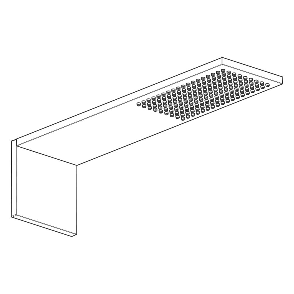 Hansgrohe AXOR ShowerComposition Kopfbrausemodul, 11,2l/min, 110x220mm, 1jet, Brush... HANSGROHE-12592250 4059625499603 (Abb. 3)