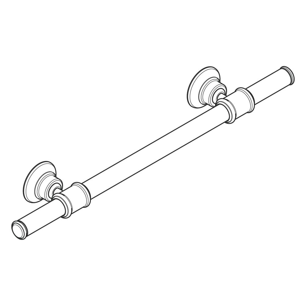 Hansgrohe AXOR Montreux Haltestange, 463mm, Metall, Brushed Brass... HANSGROHE-42030950 4011097937731 (Abb. 4)