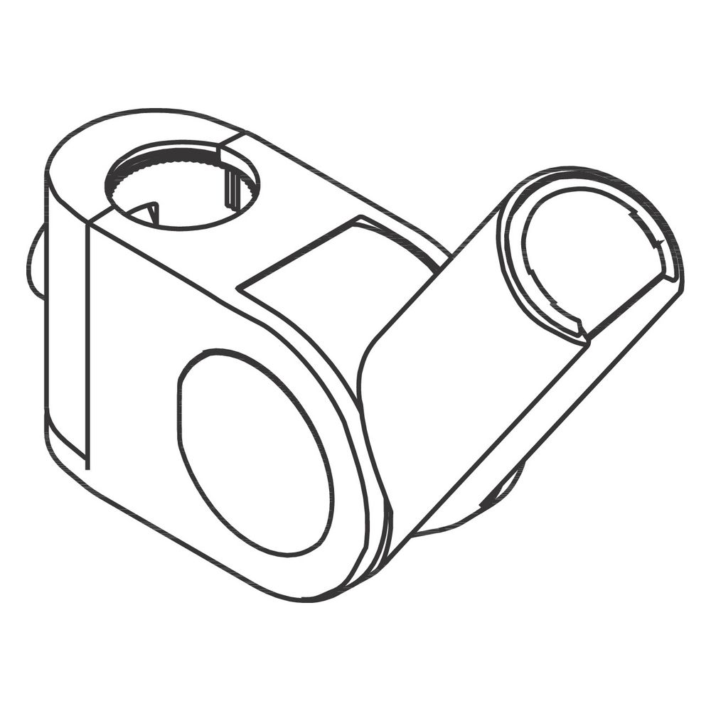 Hansgrohe AXOR Schieber für Uno Brausenstange, 22mm, 96505000... HANSGROHE-96505000 4011097460055 (Abb. 2)