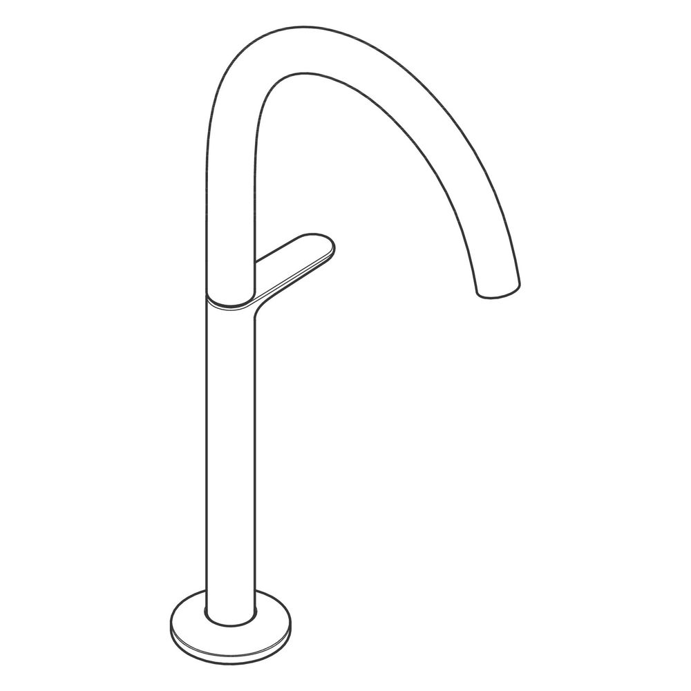 Hansgrohe AXOR One Waschtischmischer Select 260 für Aufsatzwaschtische, Push-Open A... HANSGROHE-48030330 4059625369203 (Abb. 4)
