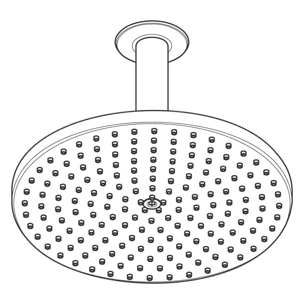 Hansgrohe Raindance S Kopfbrause 240mm, 18,1l/min, 1jet PowderRain, Deckenanschluss... HANSGROHE-27620000 4059625137178 (Abb. 4)