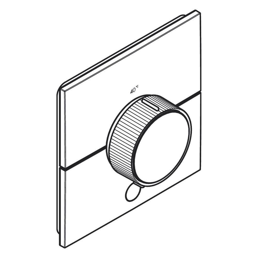 Hansgrohe AXOR ShowerSelect ID Thermostat HighFlow UP, 23l/min, eckig für 1 Verb., ... HANSGROHE-36777820 4059625552889 (Abb. 8)