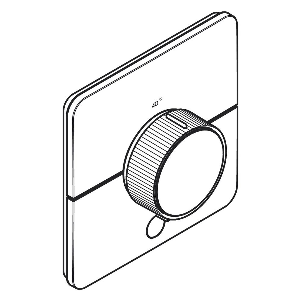 Hansgrohe AXOR ShowerSelect ID Thermostat HighFlow UP 23l/min softsquare für 1 Verb... HANSGROHE-36778300 4059625543139 (Abb. 8)