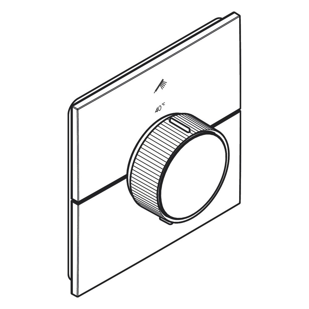 Hansgrohe AXOR ShowerSelect ID Thermostat Unterputz, 20,3l/min, eckig für 1 Verbrau... HANSGROHE-36757950 4059625542668 (Abb. 8)