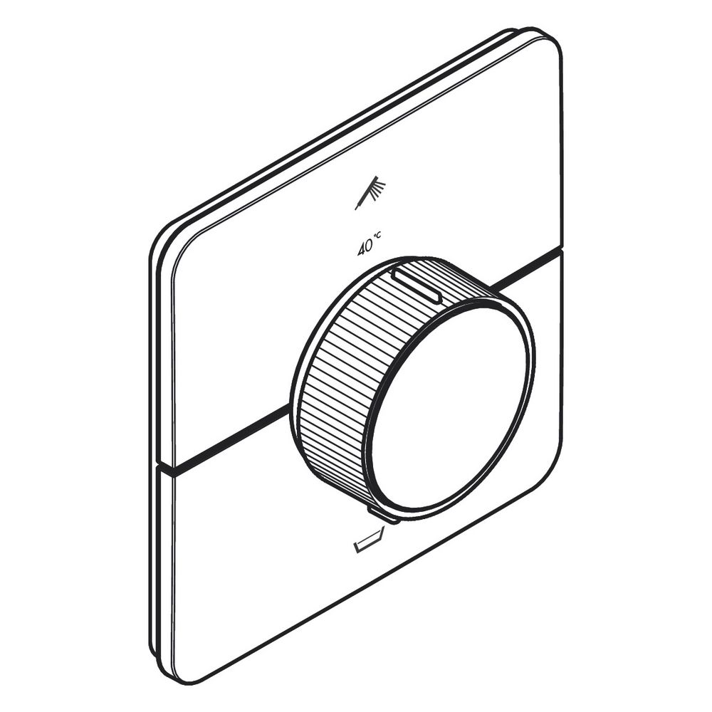 Hansgrohe AXOR ShowerSelect ID Thermostat UP 26l/min softsquare für 2 Verb., int. S... HANSGROHE-36755950 4059625541845 (Abb. 8)