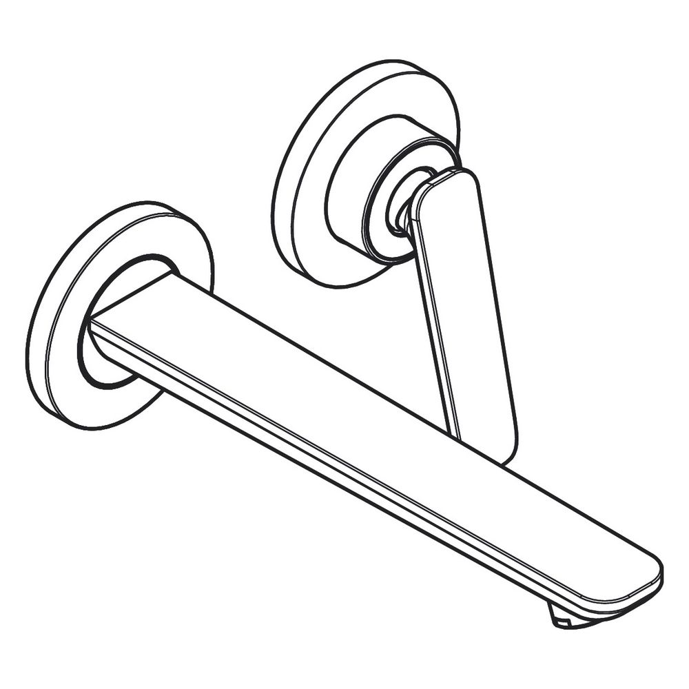 Hansgrohe AXOR Citterio C Einhebel-Waschtischmischer Unterputz für Wandmontage, Aus... HANSGROHE-49110330 4059625571996 (Abb. 3)