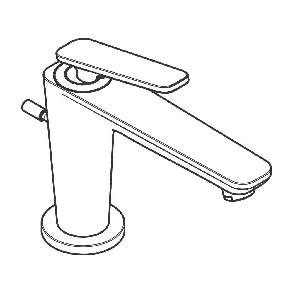 Hansgrohe AXOR Citterio C Einhebel-Waschtischmischer 90mm, CoolStart für HWB, ZugAb... HANSGROHE-49010000 4059625558409 (Abb. 4)