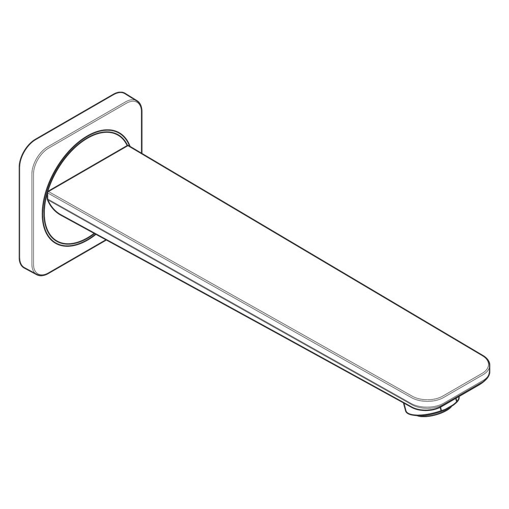 Hansgrohe AXOR Citterio C Wanneneinlauf, 222mm, 24,5l/min, DN 15, Normalstrahl, Bru... HANSGROHE-49410950 4059625572917 (Abb. 3)