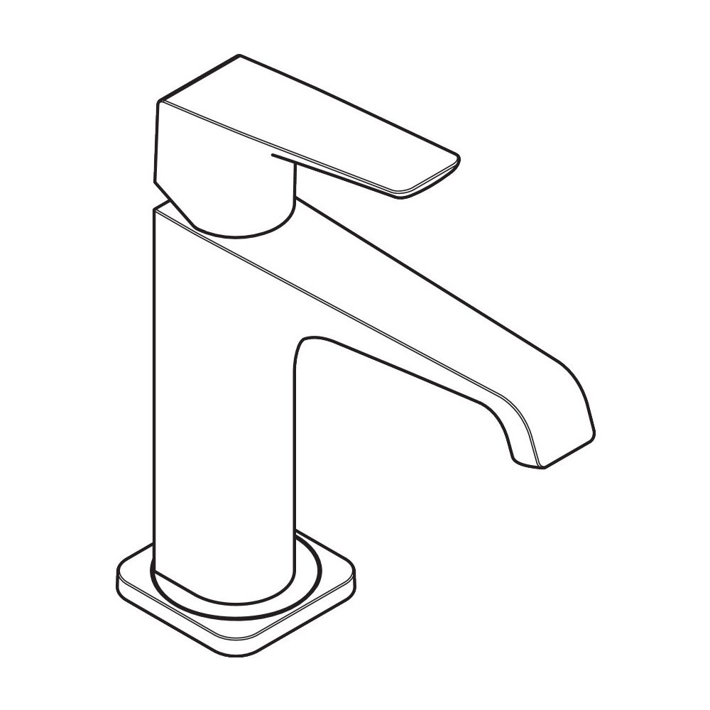 Hansgrohe AXOR Citterio E Einhebel-Waschtischmischer 130mm, Hebelgriff, Ablaufgarni... HANSGROHE-36111670 4059625427309 (Abb. 4)