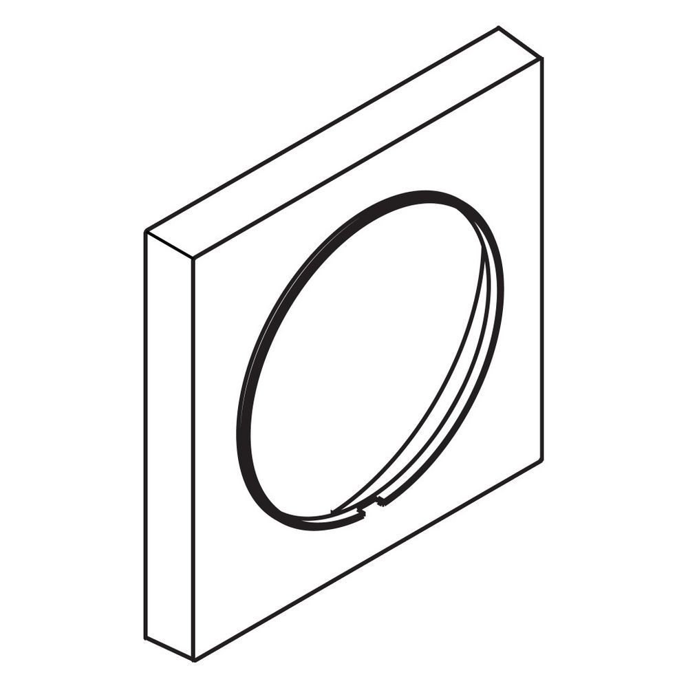 Hansgrohe AXOR Citterio Verlängerung, 172x172mm, 22mm, Chrom... HANSGROHE-97407000 4011097532073 (Abb. 4)