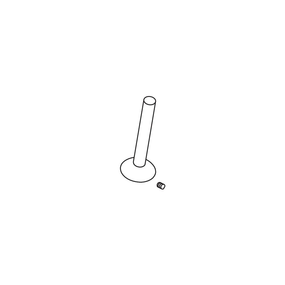 Hansgrohe AXOR Griff für Starck Puro, D9,5 Chrom, geschraubt, 10092000... HANSGROHE-10092000 4011097385877 (Abb. 2)