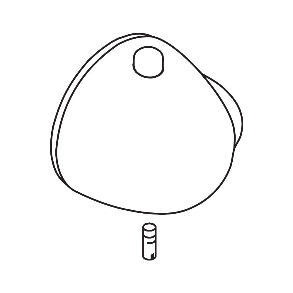 Hansgrohe AXOR Griff für Allegroh Novo Thermostat, Edelmatt, 36391880... HANSGROHE-36391880 4011097233444 (Abb. 2)