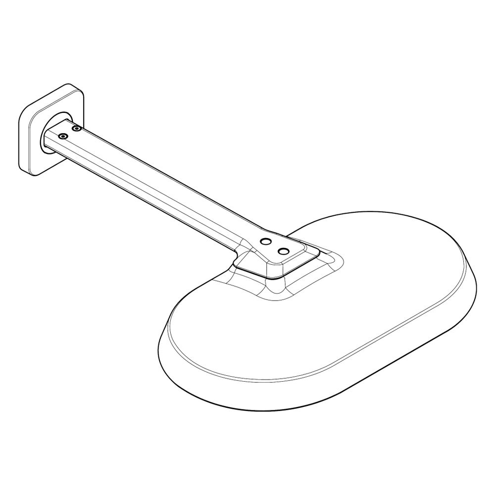 Hansgrohe AXOR ShowerSphere Kopfbrause, 8l/min, 370x220mm, 1jet, EcoSmart, Brausear... HANSGROHE-39749340 4059625627396 (Abb. 5)