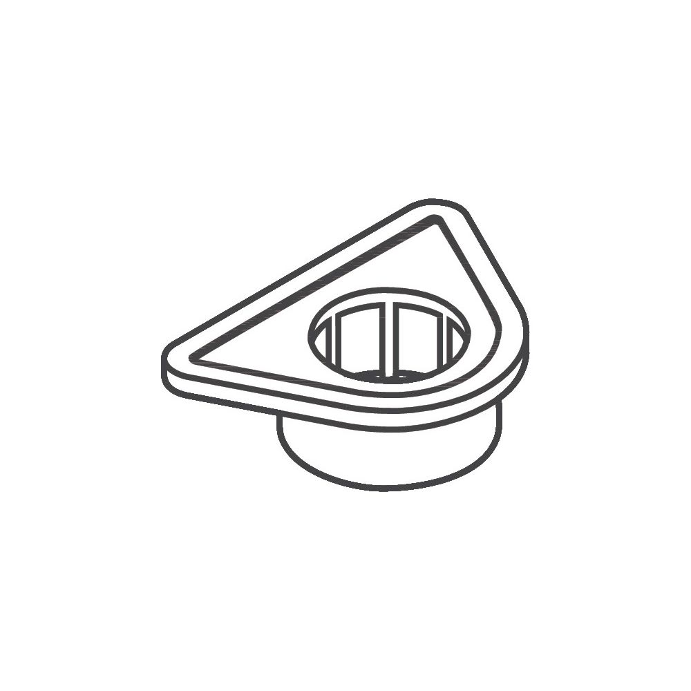 Hansgrohe Befestigungsplatte Spültischmischer, 97523000... HANSGROHE-97523000 4011097533391 (Abb. 2)