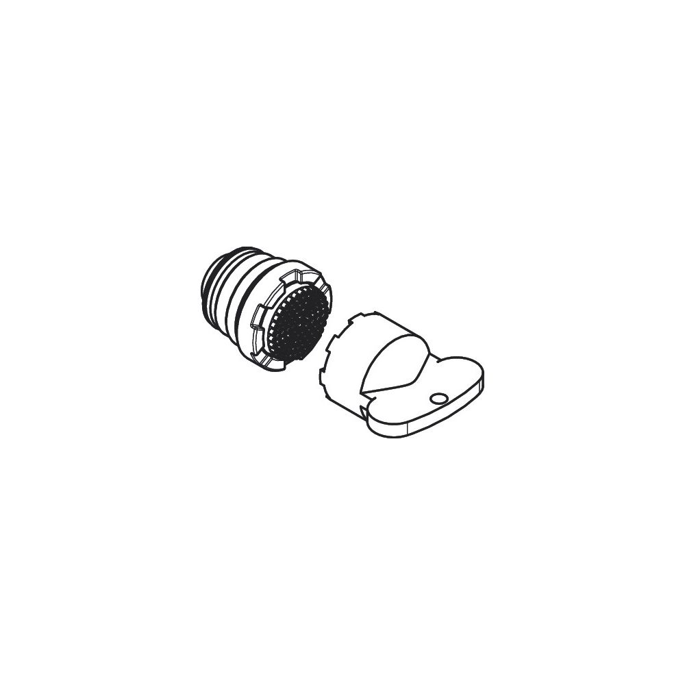 Hansgrohe AXOR Strahlformer für Starck Organic, 98299000... HANSGROHE-98299000 4011097721200 (Abb. 2)