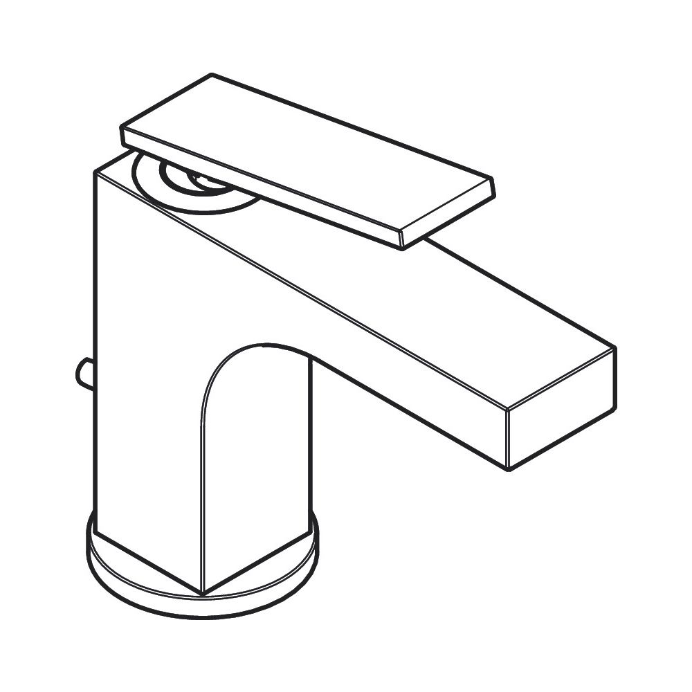 Hansgrohe AXOR Citterio Einhebel-Waschtischmischer 90mm, 5l/min, Hebel-Grifffür HWB... HANSGROHE-39022140 4059625373958 (Abb. 3)