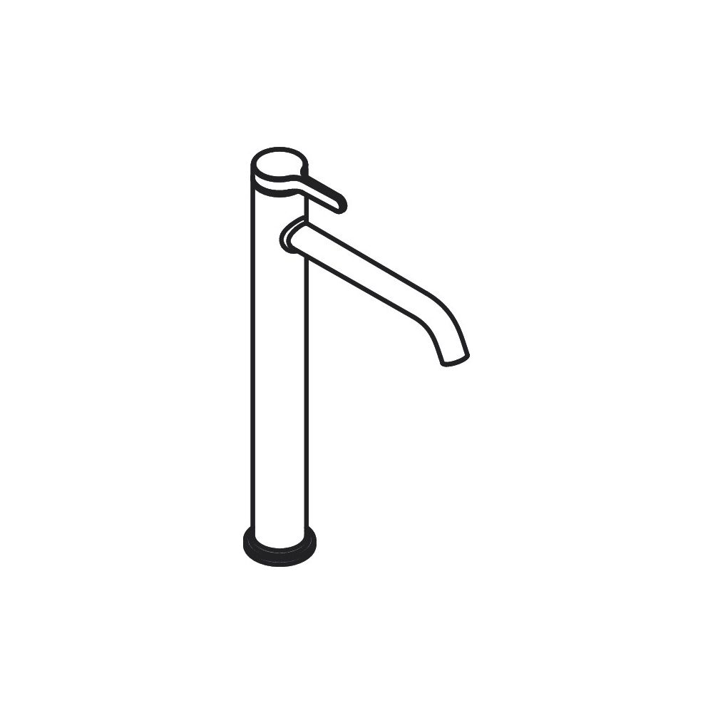 Hansgrohe AXOR One Einhebel-Waschtischmischer 260mm, 5l/min, Hebel-Grifffür Aufsatz... HANSGROHE-48002950 4059625371930 (Abb. 4)