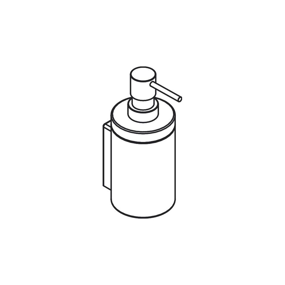 Hansgrohe AXOR Universal Circular Lotionspender, 300ml, 2ml Dosiermenge, Brushed Re... HANSGROHE-42810310 4059625388525 (Abb. 3)