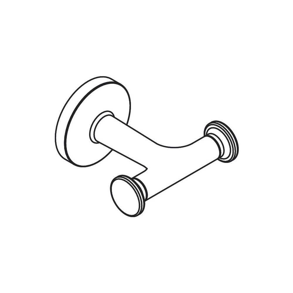 Hansgrohe AXOR Universal Circular Handtuchhaken doppelt, 55x83mm, Chrom... HANSGROHE-42812000 4059625367315 (Abb. 5)