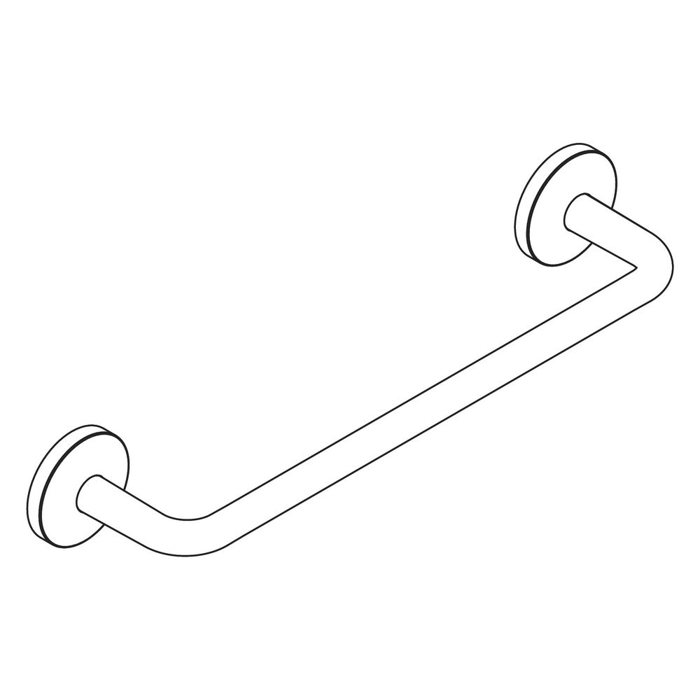 Hansgrohe AXOR Universal Circular Haltestange, 355mm, Metall, Mattschwarz... HANSGROHE-42813670 4059625367445 (Abb. 4)