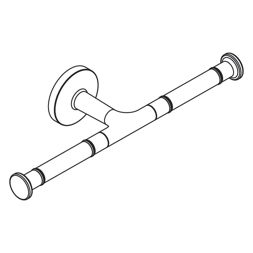 Hansgrohe AXOR Universal Circular Toilettenpapierhalter doppelt, Wandmontage, Brush... HANSGROHE-42857950 4059625387917 (Abb. 4)