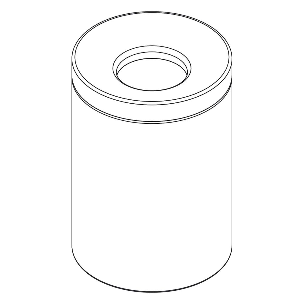 Hansgrohe AXOR Universal Circular Abfalleimer, 5L, 267x180x180mm, Chrom... HANSGROHE-42872000 4059625367735 (Abb. 3)