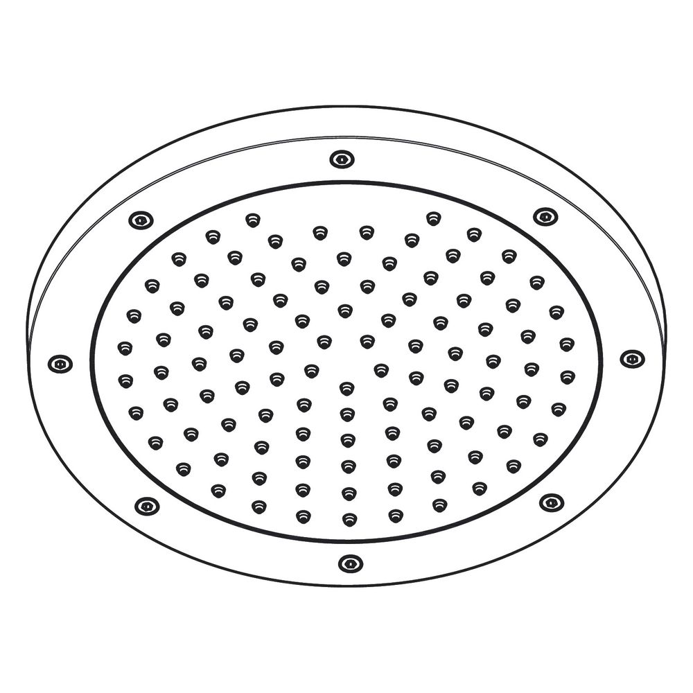 Hansgrohe AXOR ShowerSolutions Kopfbrause 245mm, 9l/min, 1jet EcoSmart, Polished B... HANSGROHE-35381330 4059625407158 (Abb. 13)