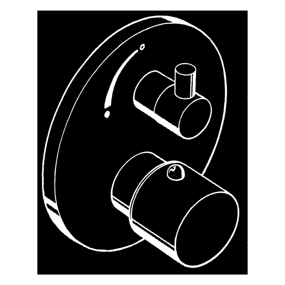 Hansgrohe AXOR Uno Thermostat Unterputz, 25l/min, Absperrventil, Edelstahl Optic... HANSGROHE-38700800 4011097912196 (Abb. 3)