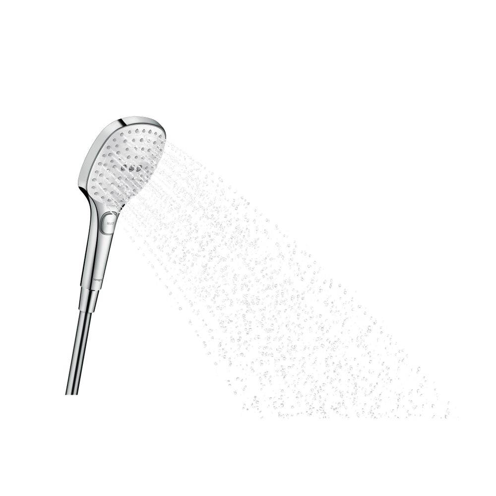 hansgrohe Raindance Select E Handbrause 120mm 3jet 14,4l/min, Weiß/Chrom... HANSGROHE-26520400 4011097706085 (Abb. 2)