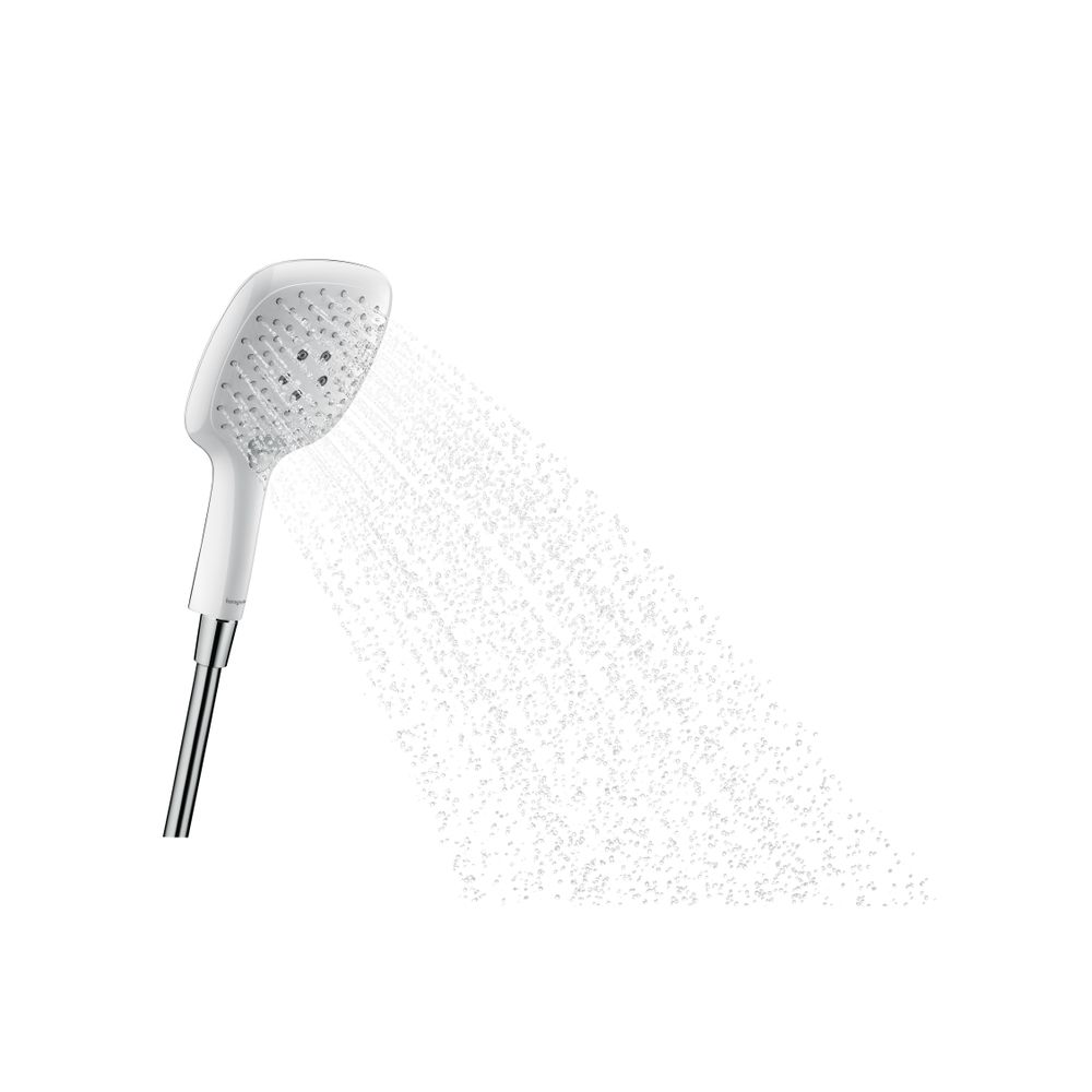 hansgrohe Raindance Select E Handbrause 150mm 3jet 16,4l/min, Weiß/Chrom... HANSGROHE-26550400 4011097720050 (Abb. 2)