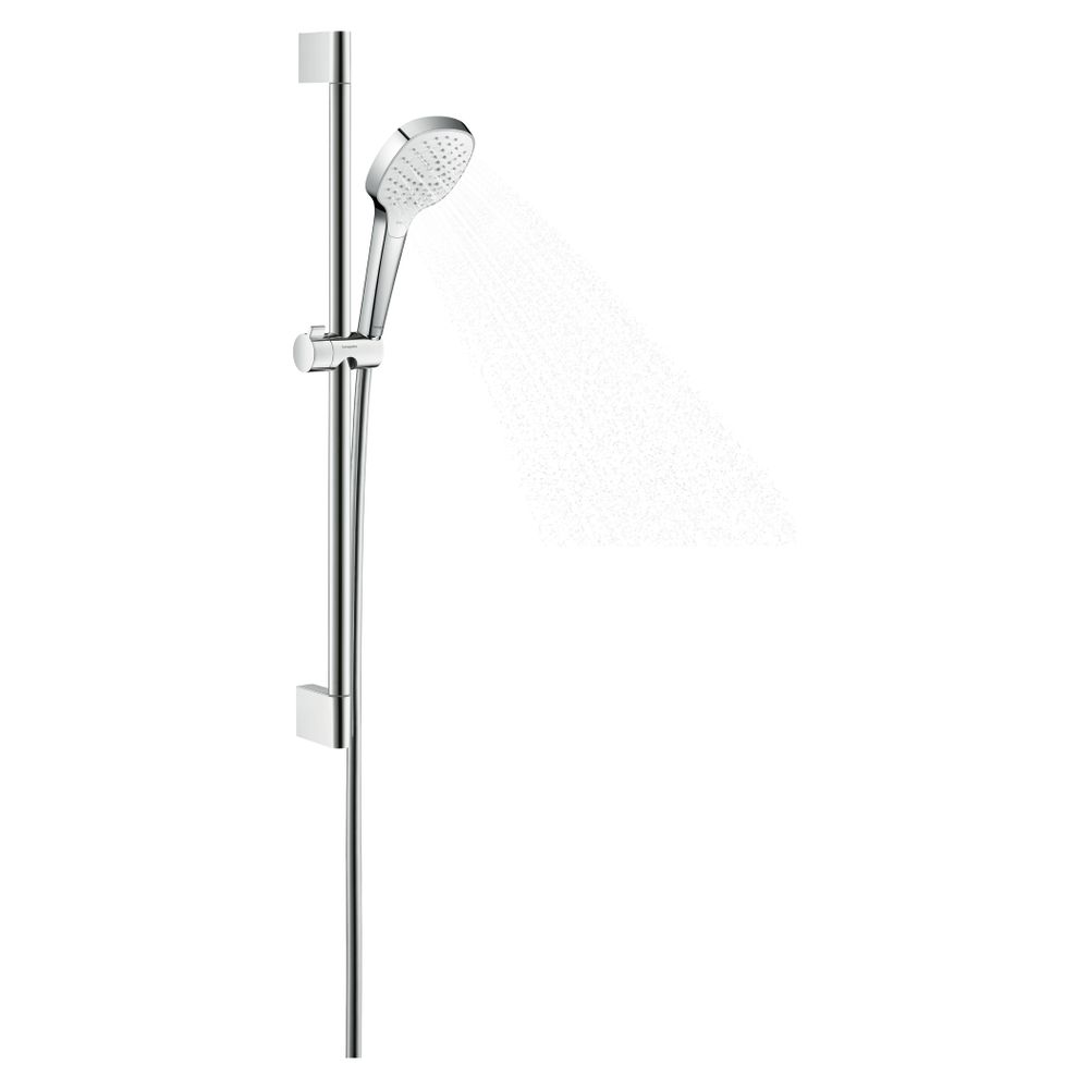 hansgrohe Croma Select E Brausesystem Aufputz Vario, 650mm Brausestange, Weiß/Chrom... HANSGROHE-27081400 4011097755243 (Abb. 2)