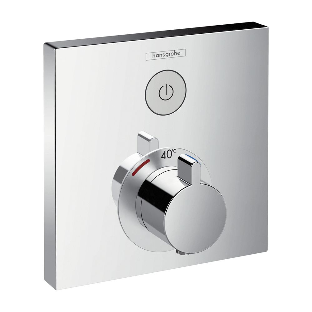 hansgrohe Thermostat Unterputz ShowerSelect Fertigset 1 Verbraucher chrom... HANSGROHE-15762000 4011097719856 (Abb. 1)