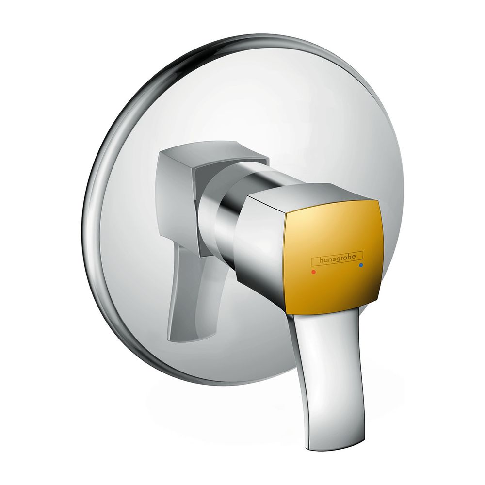 hansgrohe Brausenmischer Unterputz Metropol Classic Fertigset chrom/gold... HANSGROHE-31365090 4011097801438 (Abb. 1)