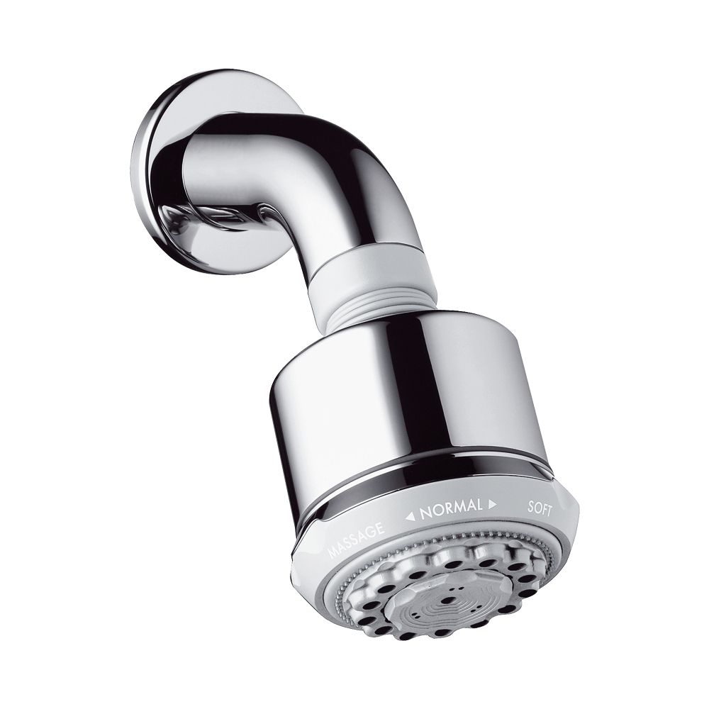 hansgrohe Kopfbrause Clubmaster chrom mit Brausenarm... HANSGROHE-27475000 4011097226460 (Abb. 1)