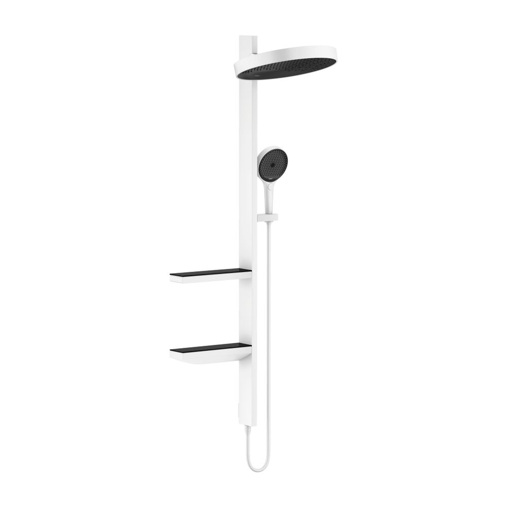 hansgrohe Showerpipe 360 1jet Rainfinity 19,6 l/min mattweiß... HANSGROHE-26842700 4059625241646 (Abb. 1)