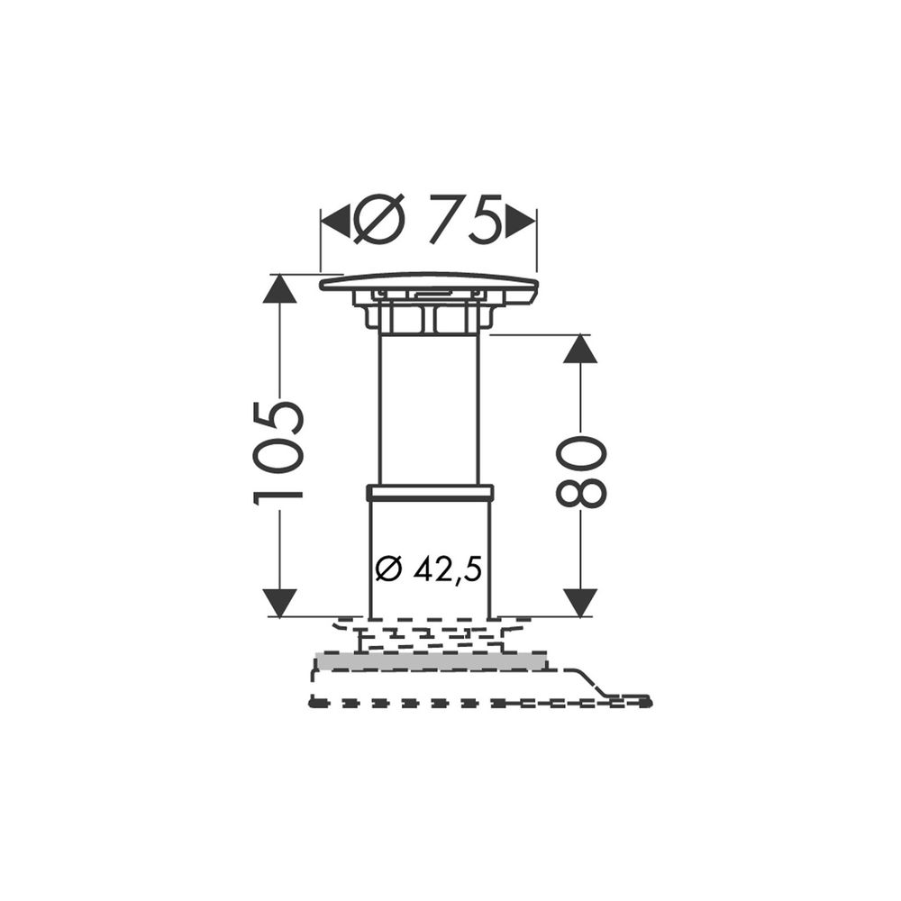 hansgrohe Staro Fertigset Garnitur 52 für Duschwannen, Weiß... HANSGROHE-60053450 4011097188447 (Abb. 2)