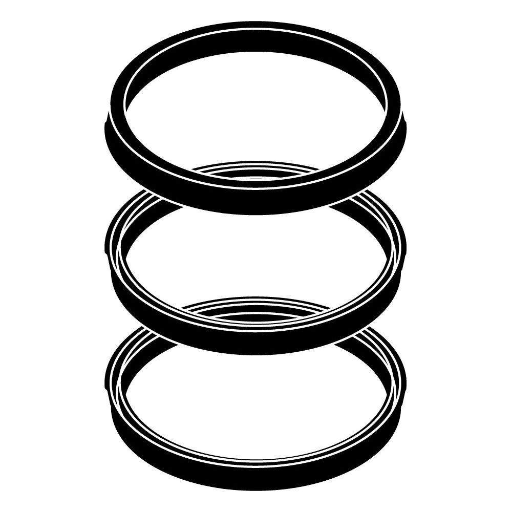 Hansgrohe Dichtungsset für Allegra Küchenmischer, Schwenkauslauf, 96529000... HANSGROHE-96529000 4011097391427 (Abb. 2)