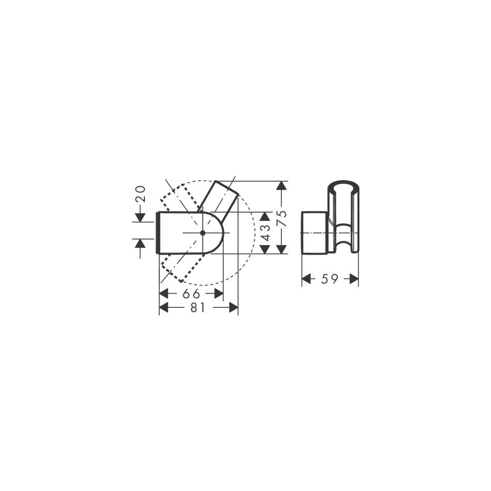 hansgrohe Porter Vario, Chrom... HANSGROHE-28328000 4011097734514 (Abb. 3)