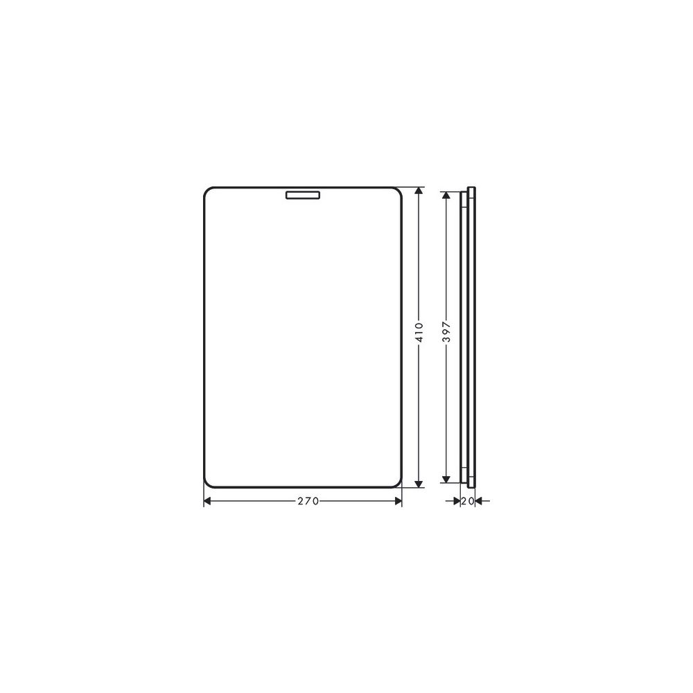 hansgrohe Schneidebrett F16mm, Eiche Natur... HANSGROHE-40961000 4059625175200 (Abb. 2)