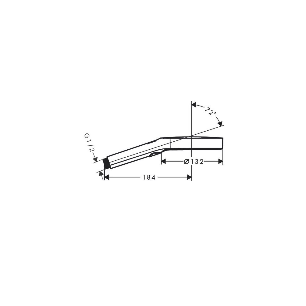 hansgrohe Rainfinity Handbrause 130mm 3jet 14l/min, Mattweiß... HANSGROHE-26864700 4059625189702 (Abb. 4)