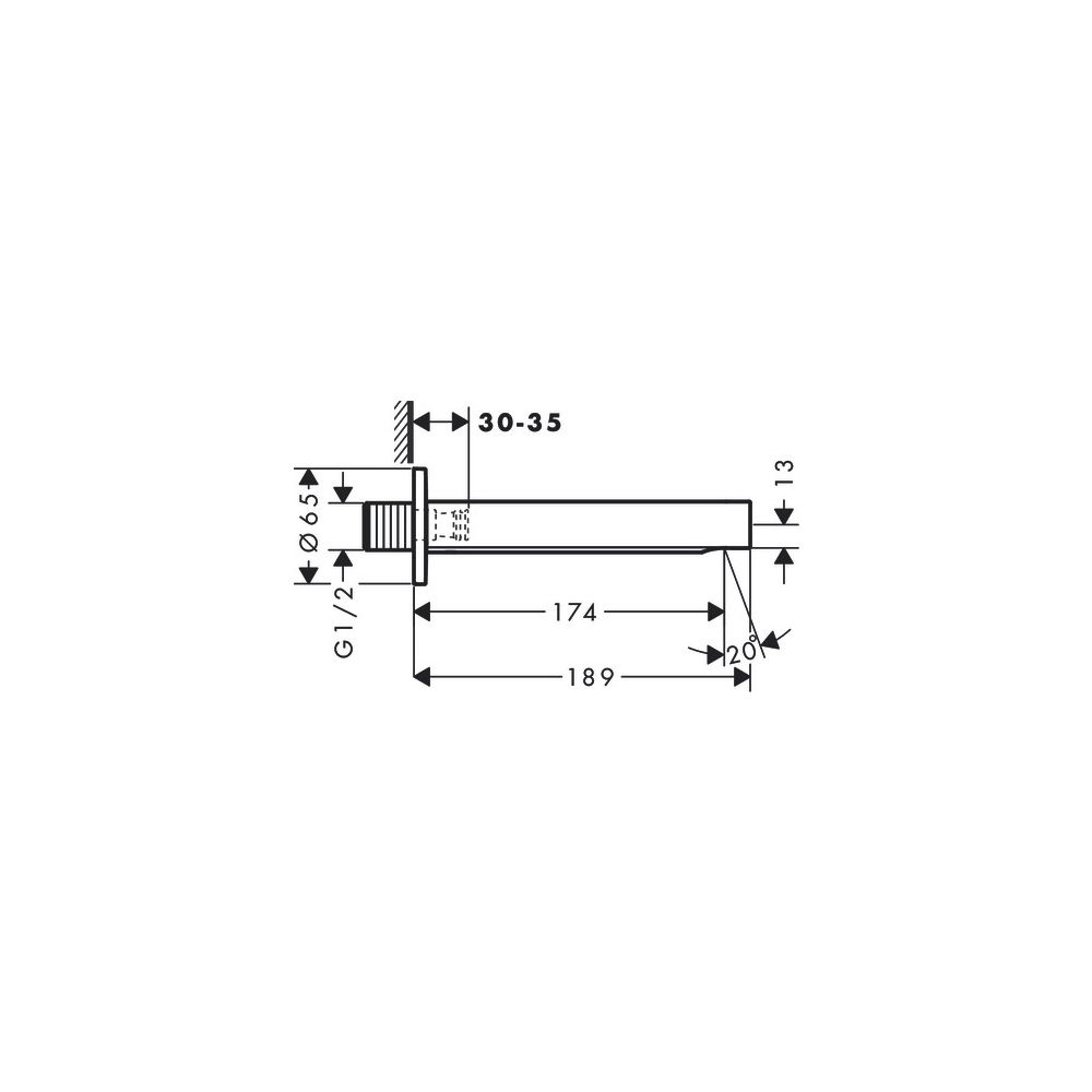 hansgrohe Finoris Wanneneinlauf, Mattschwarz... HANSGROHE-76410670 4059625337714 (Abb. 3)