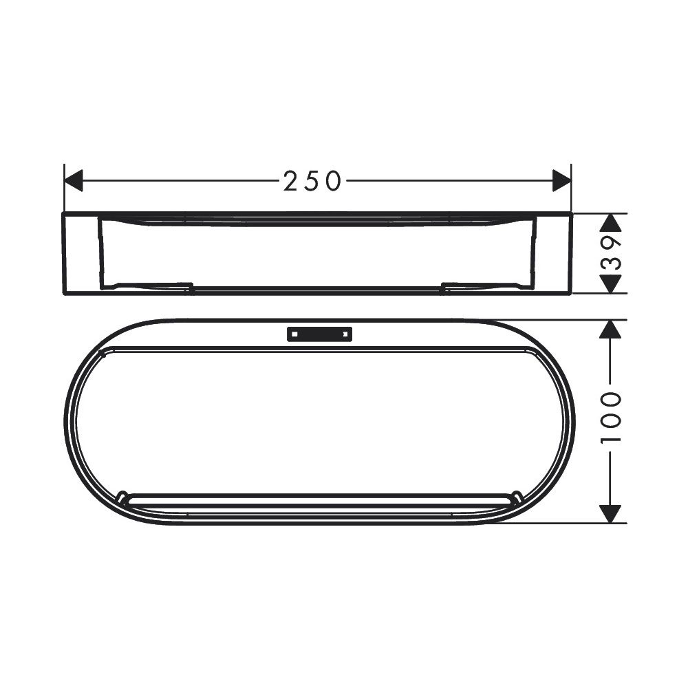 hansgrohe WallStoris Ablagekorb, Mattweiß... HANSGROHE-27913700 4059625352991 (Abb. 3)