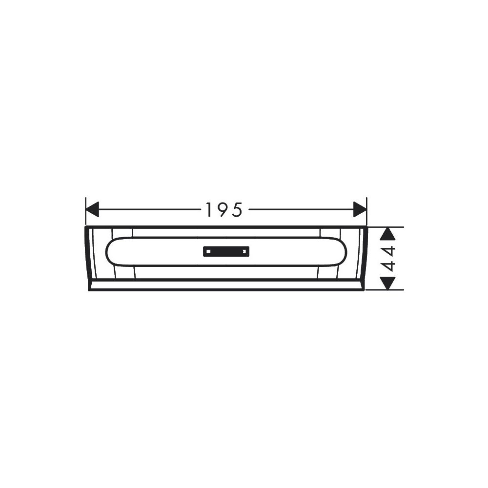 hansgrohe WallStoris Duschabzieher, Mattschwarz... HANSGROHE-27916670 4059625352823 (Abb. 2)